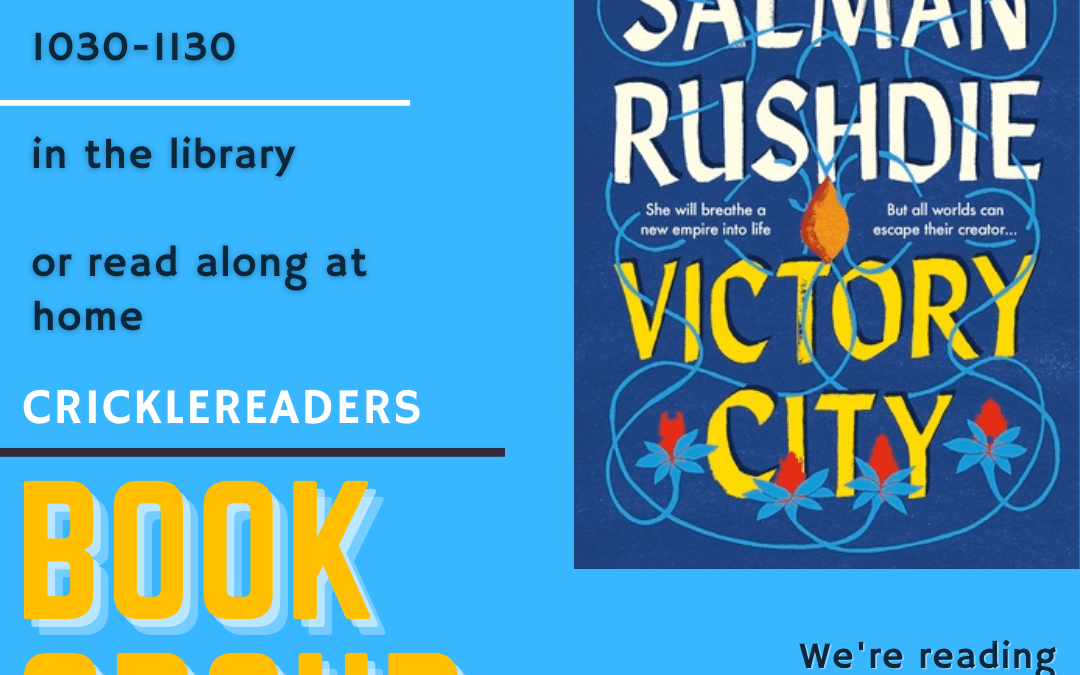 Cricklereaders February 2024 – Victory City by Salman Rushdie